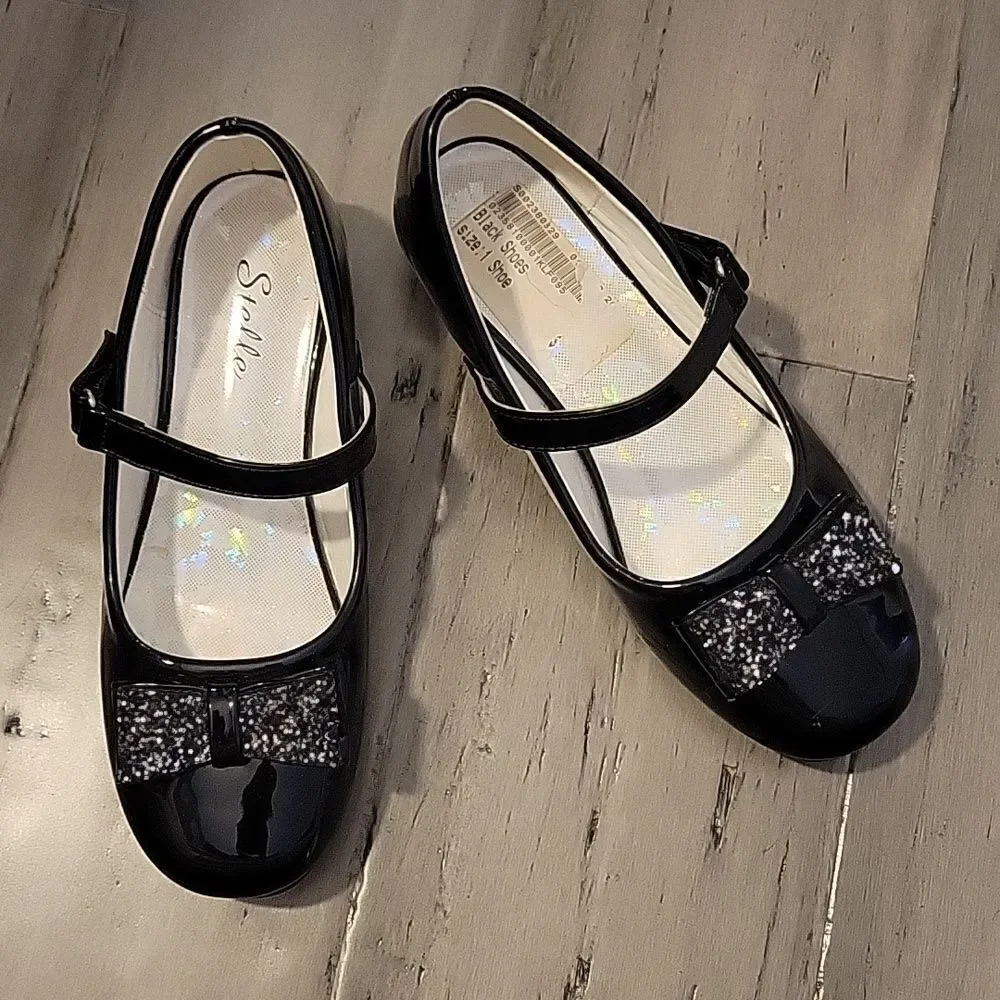 Black Dress Shoes, Size 1